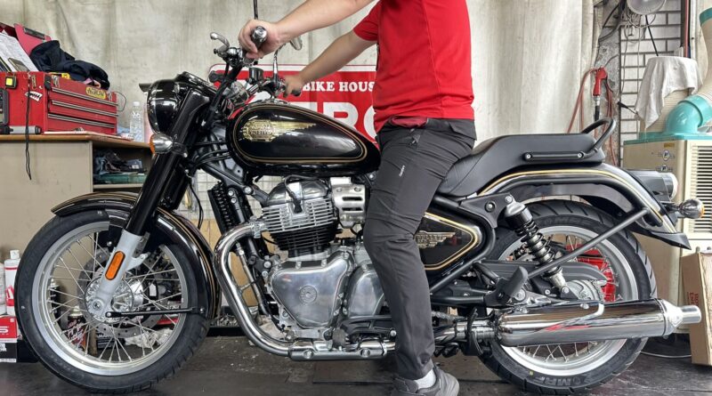 ロイヤルエンフィールドBULLET650（ブリット６５０）ローダウン仕様